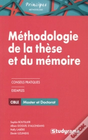 Capa do artigo Méthodologie De La Thèse Et Du Mémoire