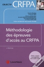 Capa do artigo Methodologie Des Epreuves Au Crfpa