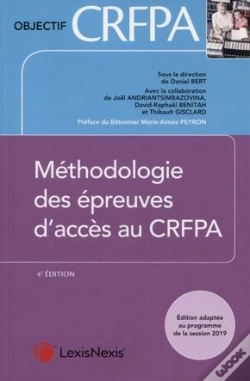 Capa do artigo Methodologie Des Epreuves Au Crfpa