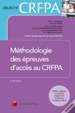 Capa do artigo Methodologie Des Epreuves D'Acces Au Crfpa