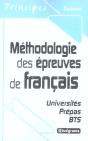 Méthodologie Des Épreuves De Français ; Universités, Prépas, Bts - Preview