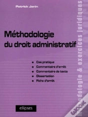 Capa do artigo Méthodologie Du Droit Administratif, Cas Pratique, Commentaire D