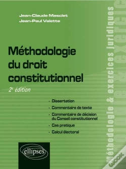 Capa do artigo Methodologie Du Droit Constitutionnel 2eme Edition