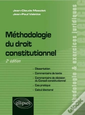 Methodologie Du Droit Constitutionnel 2eme Edition