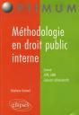 Méthodologie En Droit Public Interne - Preview