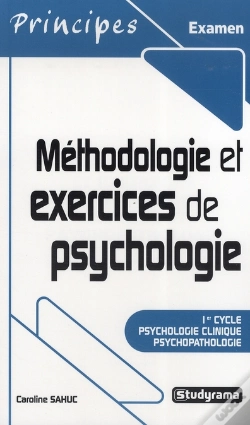 Capa do artigo Méthodologie Et Exercices De Psychologie ; Premier Cycle