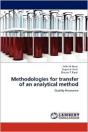 Methodologies For Transfer Of An Analytical Method - Preview