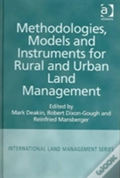 Methodologies, Models And Instruments For Rural And Urban Land Management