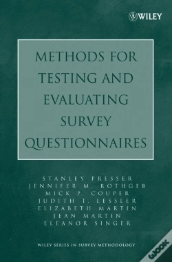 Capa do artigo Methods For Testing And Evaluating Survey Questionnaires