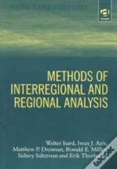 Methods Of Interregional And Regional Analysis