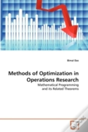 Capa do artigo Methods Of Optimization In Operations Research