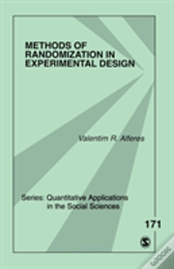 Capa do artigo Methods Of Randomization In Experimental Design