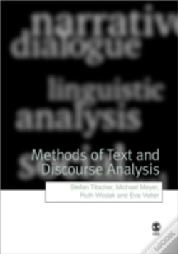 Capa do artigo Methods Of Text And Discourse Analysis