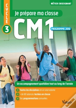 Capa do artigo Métier Enseignant : Je Prépare Ma Classe ; Cm1 ; Livre Du Professeur (Programme 2016)