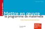 Mettre En Oeuvre Le Programme De L'École Maternelle - Preview