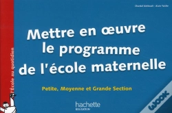 Capa do artigo Mettre En Oeuvre Les Programmes De Maternelle