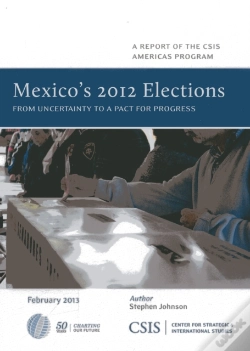 Capa do artigo Mexico'S 2012 Elections