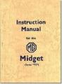 Mg Midget Tc Official Instruction Manual - Preview
