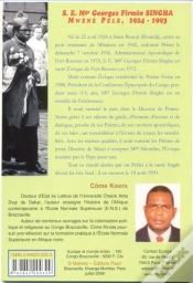 Capa do artigo Mgr Geoges Firmin Singha Mwene Pele, 1924-1993