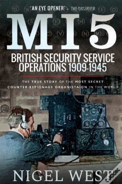 Capa do artigo Mi5: British Security Service Operations, 1909-1945