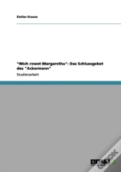 Capa do artigo Mich Rewet Margaretha : Das Schlussgebe