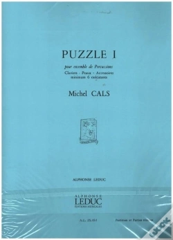 Capa do artigo Michel Cals: Puzzle I (Percussion Ensemble)