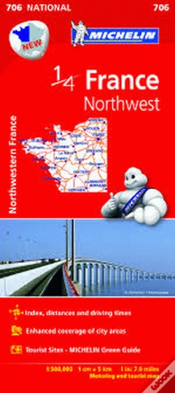 Capa do artigo Michelin Mapa France Northwest