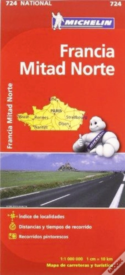 Capa do artigo Michelin Mapa Francia Norte