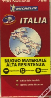 Capa do artigo Michelin Mapa Italia "Alta Resistencia"