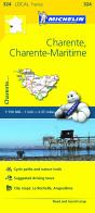 Michelin Mapa Local França: Charente, Charente-Maritime - Preview