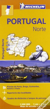 Capa do artigo Michelin Mapa Regional Portugal Norte