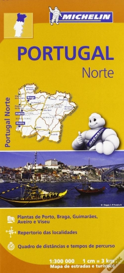 Capa do artigo Michelin Mapa Regional Portugal Norte