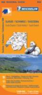 Michelin Mapa Regional Suisse Sud-Ouest/ Schweiz Süd-West/ Svizzera Sud.Ovest - Preview