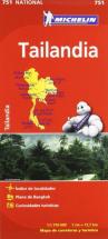Michelin Mapa Tailandia