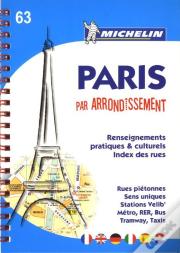 Michelin Planta París par arrondissement "Espiral"