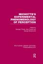 Michotte'S Experimental Phenomenology Of Perception - Preview
