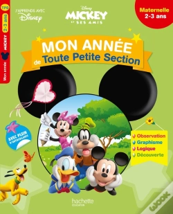 Capa do artigo Mickey - Mon Annee De Toute Petite Section (2-3 Ans)