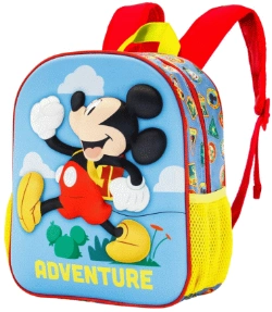 Capa do artigo Mickey Mouse Adventure Mochila 3D Pequena, Multicolorido