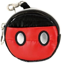 Capa do artigo Mickey Mouse Air Porta-moedas Cookie Padding, Preta