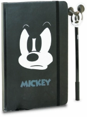 Capa do artigo Mickey Mouse Angry Caixa de Presente com Diário e Caneta Fashion, Preta