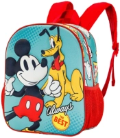 Capa do artigo Mickey Mouse Best Mochila 3D Pequena, Verde
