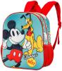 Mickey Mouse Best Mochila 3D Pequena, Verde - Preview