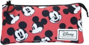 Capa do artigo Mickey Mouse Blinks Estojo Triplo HS, Vermelha
