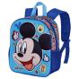 Mickey Mouse Blissy Mochila 3D Pequena, Laranja - Preview