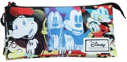 Capa do artigo Mickey Mouse Buddies Estojo Triplo HS, Multicolorido