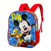 Capa do artigo Mickey Mouse Fun Mochila 3D Pequena, Multicolorido