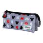 Mickey Mouse Grey Estojo Triplo FAN 2.0, Cinza - Preview