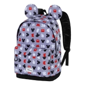 Capa do artigo Mickey Mouse Grey Mochila HS FAN 2.0, Cinza