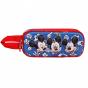 Mickey Mouse Grins Double 3D Case, Blue - Preview