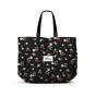 Mickey Mouse Nature Saco de Compras Shopping Horizontal, Preta - Preview